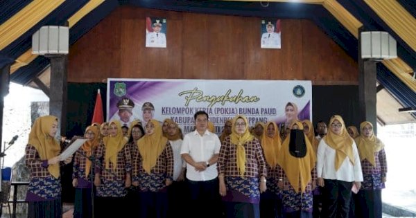 Pokja Bunda PAUD Sidrap Resmi Dikukuhkan, Siap Sukseskan Pendidikan Unggul