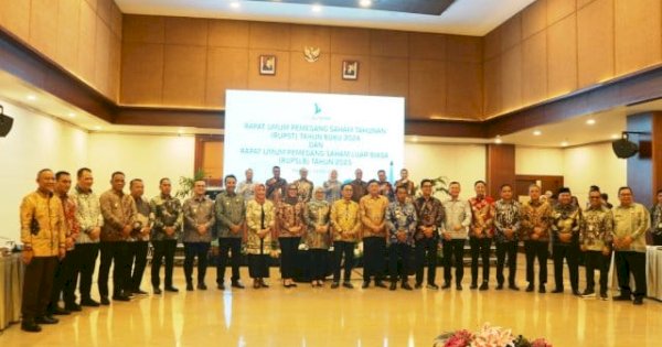 Bupati Suwardi bersama Walikota Se-Sulselbar Hadiri RUPST Tahun Buku 2024 dan RUPSLB Tahun 2025