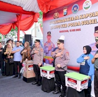 Wagub Sulsel Dampingi Kapolri Tinjau SPPG, Inovasi Polri Dukung Gizi Anak Sekolah