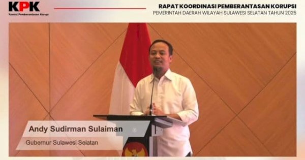 Gubernur Sulsel Paparkan Strategi Antikorupsi di Hadapan KPK dan 24 Kepala Daerah