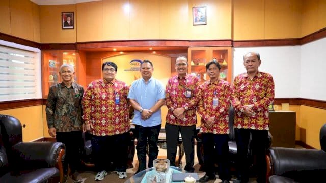 Plt Dirut PDAM Makassar Hamzah Ahmad Konsultasi ke BPKP.
