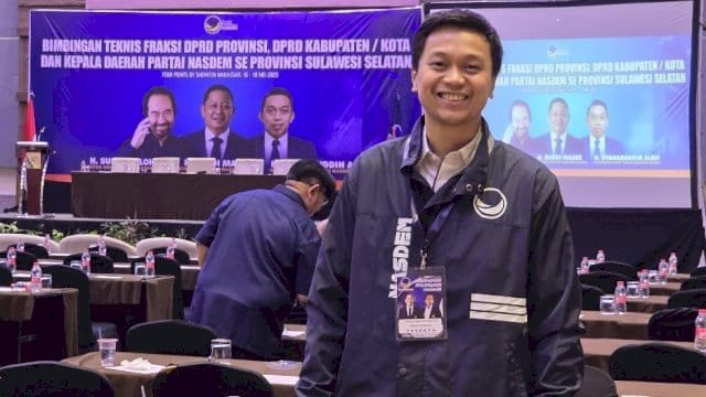 Anggota DPRD Makassar dari Fraksi NasDem, Andi Odhika Cakra Satriawan.