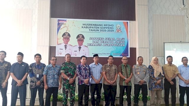Pemkab Soppeng Gelar Musrenbang RPJMD 2025-2029 ,