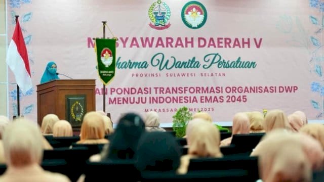 Naoemi Octarina Hadiri Musda V DWP Sulsel.