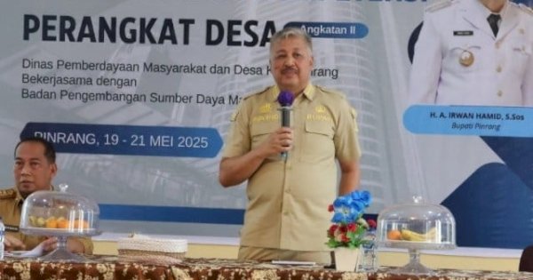 Irwan Hamid Buka Pelatihan-Uji Kompetensi Perangkat Desa Angkatan ke II