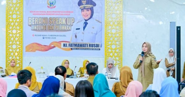 Wagub Sulsel Dorong Edukasi Sosial bagi Penyintas Kekerasan: Keberanian Speak Up Adalah Langkah Awal Pemulihan dan Keadilan