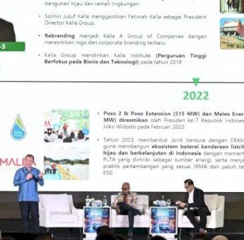 CEO KALLA Paparkan Fokus Bisnis Renewable Energy dalam Board Forum Mandiri Group