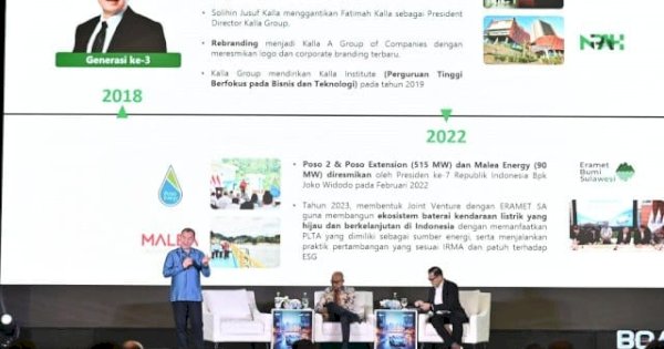 CEO KALLA Paparkan Fokus Bisnis Renewable Energy dalam Board Forum Mandiri Group