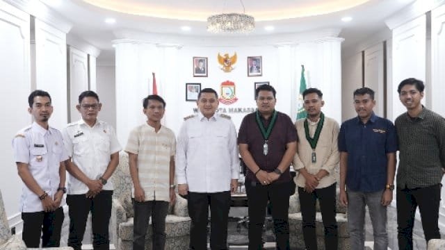 Badko HMI Sulsel Silaturahmi dengan Wali Kota Munafri.