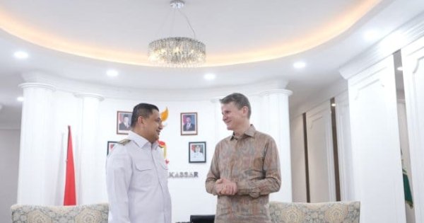 Pererat Hubungan, Munafri Ajak Dubes Australia Tangani Sampah, Banjir Hingga Transportasi Publik