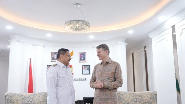 Munafri Ajak Dubes Australia Tangani Sampah, Banjir Hingga Transportasi Publik.