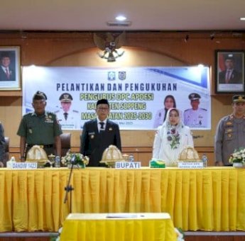 APDESI Kabupaten Soppeng Resmi Dilantik, Siap Jadi Mitra Strategis Pemkab Soppeng