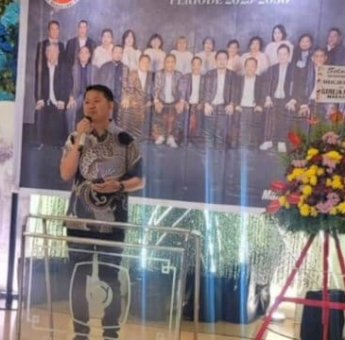 Wakil Ketua DPRD Makassar Eric Horas Hadiri Pelantikan Pengurus BPD BAMAG LKKI