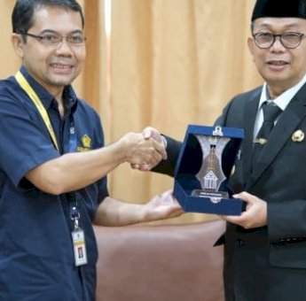 Bupati Soppeng Suwardi Haseng Terima Kunjungan Silaturahmi Kepala KPP Pratama Watampone