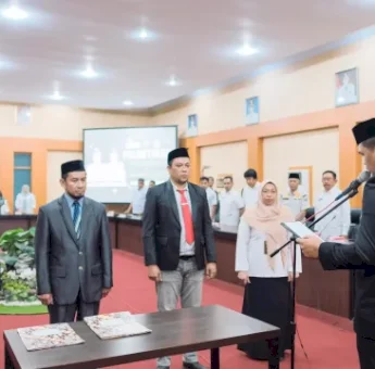 Bupati Uji Nurdin Lantik Direktur Perseroda dan Direktur PDAM Bantaeng