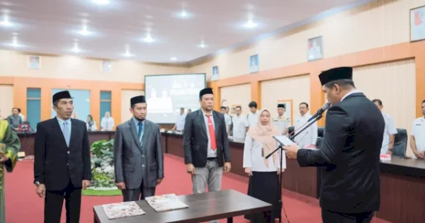 Bupati Uji Nurdin Lantik Direktur Perseroda dan Direktur PDAM Bantaeng