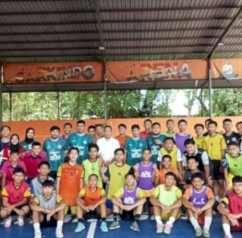 Pantau Seleksi Akhir, Ketua Koni Makassar Ismail Yakin Tim Futsal Pertahankan Medali Emas di Porprov XVIII