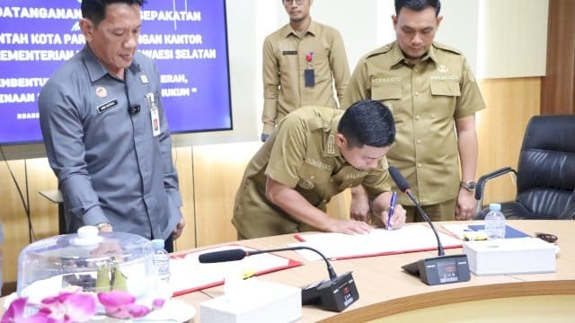 Wali Kota Tasming Hamid Sambut Kunjungan Kakanwil Kemenkumham.