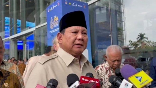Presiden Prabowo.(F-INT)