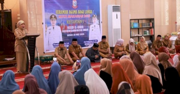 Aliyah Mustika Ilham Sebut Asupan Spiritual Penting Untuk Lansia Kota Makassar