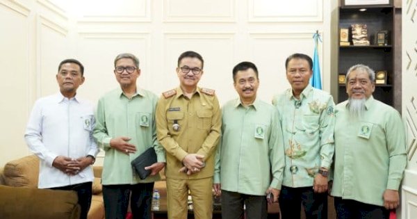 Sekda Jufri Rahman Terima ISMI Sulsel, Bahas Persiapan Muswil ke-3