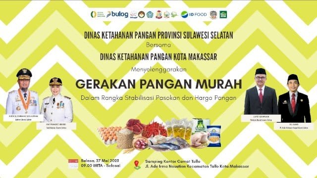 Gerakan Pangan Murah Pemprov Sulsel.