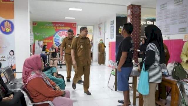 Walikota Makassar Sidak Sejumlah Pelayanan di Wilayah Tamalate.