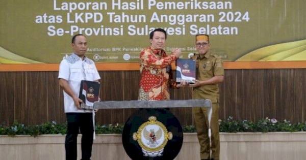 Dipimpin Paris-Islam, Pemkab Jeneponto Akhirnya Raih Opini WTP dari BPK Sulsel