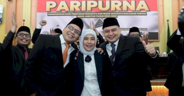 Danny-Appi Harmonis di Paripurna Penetapan MULIA di DPRD Makassar
