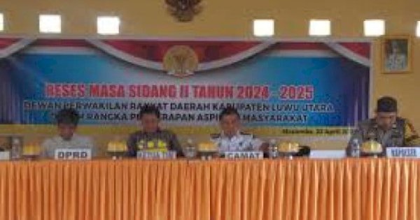 Anggota DPRD Lutra Serap Aspirasi Warga Masamba di Tengah Krisis Keuangan Daerah