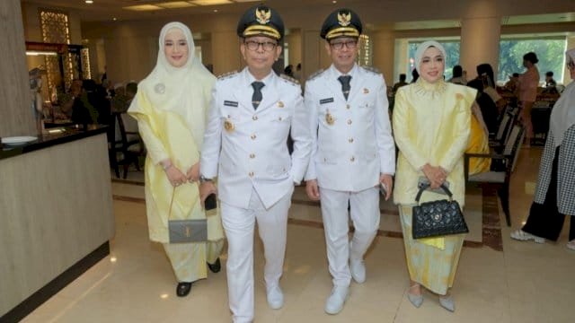 Bupati Suwardi Haseng-Wabup Selle.