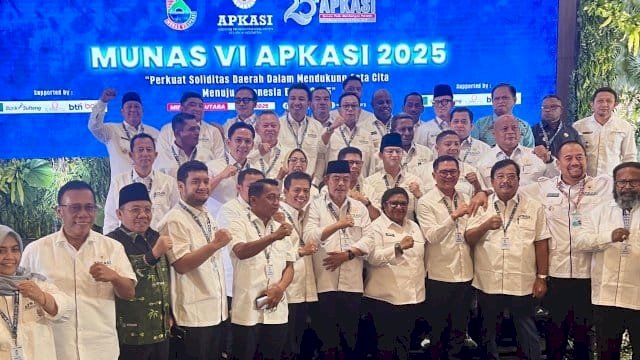 Bupati Soppeng Suwardi Ikuti Forum Munas VI APKASI.