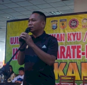 &ldquo;Langkah Awal Cetak Atlet Masa Depan&rdquo;, Ketua KONI Makassar Apresiasi Ujian Sabuk Inkanas Sulsel