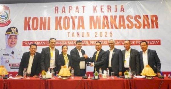 Raketkot KONI Makassar, Bahas Pelaksanaan Pra Porprov dan Target Pertahankan Dominasi di Porprov XVIII