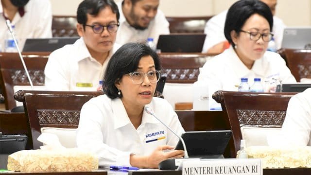 Menkeu Sry Mulyani.(F-IST)
