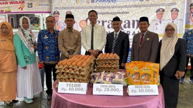 Pemkab Enrekang Hadirkan Gerakan Pangan Murah untuk Rakyat.