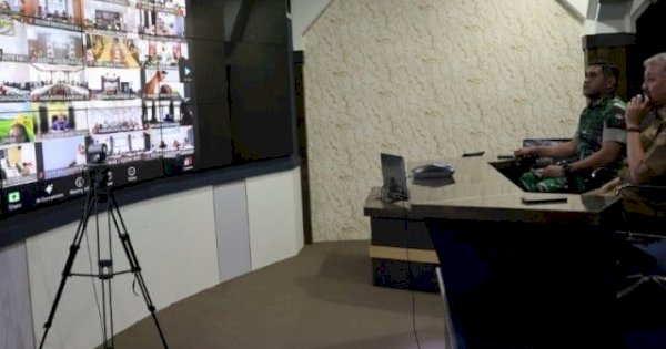 Bupati Pinrang Irwan Hamid Ikuti Arahan Mentan Amran, Bahas Tindak Lanjut Atas Analisis BMKG