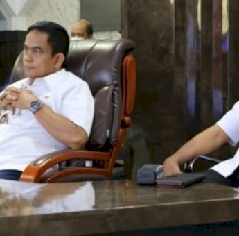 Wabup Sudirman Bungi Ikut Webinar Series 3 Program Pariwara Antikorupsi 2025 dari KPK