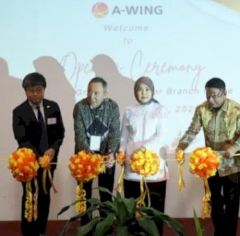 Wakil Wali Kota Makassar Hadiri Peresmian Kantor Cabang A-Wing Group di Makassar