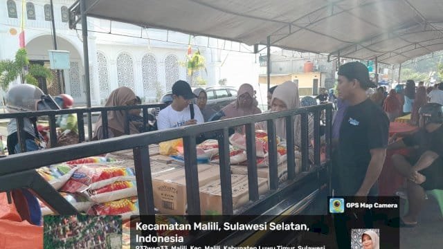 Jelang HBKN, DPKP Lutim Lakukan Gerakan Pangan Murah
