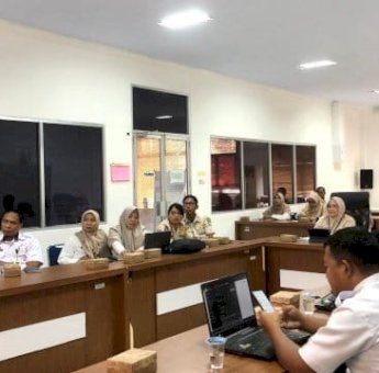 Pemkab Lutim Lakukan Evaluasi Pelaporan Penerapan SPM Triwulan I TA 2025 secara Virtual