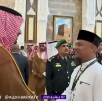 Gubernur Andi Sudirman Bersama Menteri RI, Hadiri Jamuan Putra Mahkota Kerajaan Arab Saudi