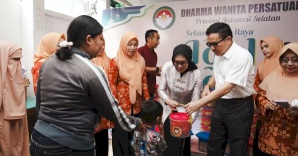 DWP Sulsel Salurkan Daging Kurban untuk Anak Stunting dan Kaum Dhuafa