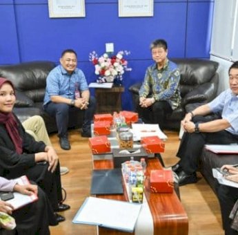 Perkuat Kerja Sama, Plt Dirut PDAM Makassar Hamzah Ahmad Terima Kunjungan Konsuler Jepang