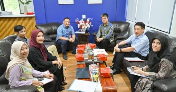Perkuat Kerja Sama, Plt Dirut PDAM Makassar Hamzah Ahmad Terima Kunjungan Konsuler Jepang