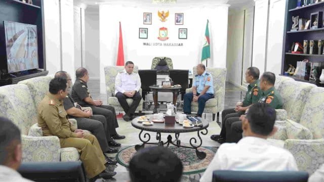 Asisten Pidana Militer Kejati Sulsel Audiensi dengan Wali Kota Makassar, Perkuat Hubungan Lintas Sektor