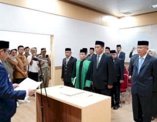Wabup Selle Lantik Andi Muhammad PJ Sekda Soppeng