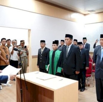 Wabup Selle Lantik Andi Muhammad PJ Sekda Soppeng