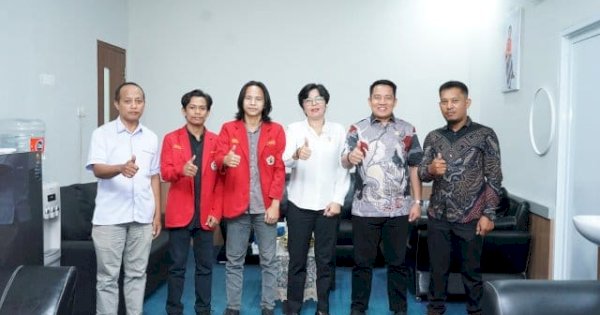 Waka DPRD Tyna Haji Ti’no Terima Audiens Hipma Gowa, Bahas Sinergi Program Kedepan