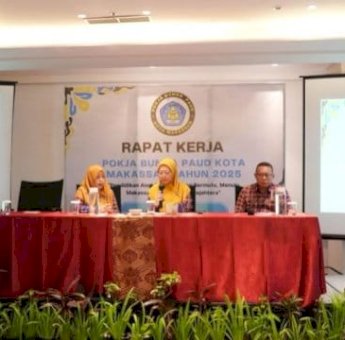 Raker Pokja PAUD 2025, Melinda Aksa Dorong Sinergi Lintas Sektor untuk Anak Makassar